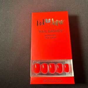 Red Aspen Nail Dashes - Orange Red, Ravia - Manicure - NIB
